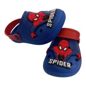 Sandália Fechada Homem Aranha Meninos Confortável Infantil