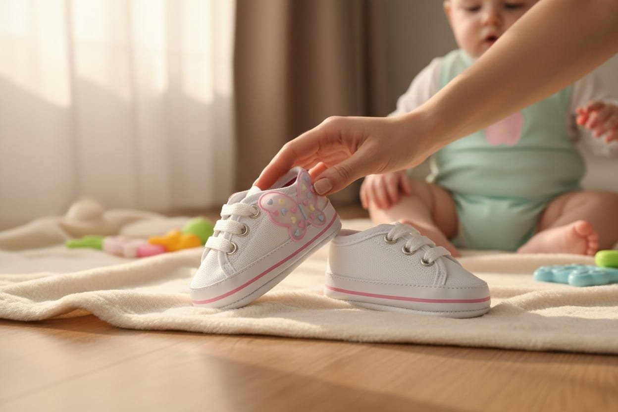 Tenis de bebe menina Borboleta - jardim encantado - RN - 12M - Imagem 3