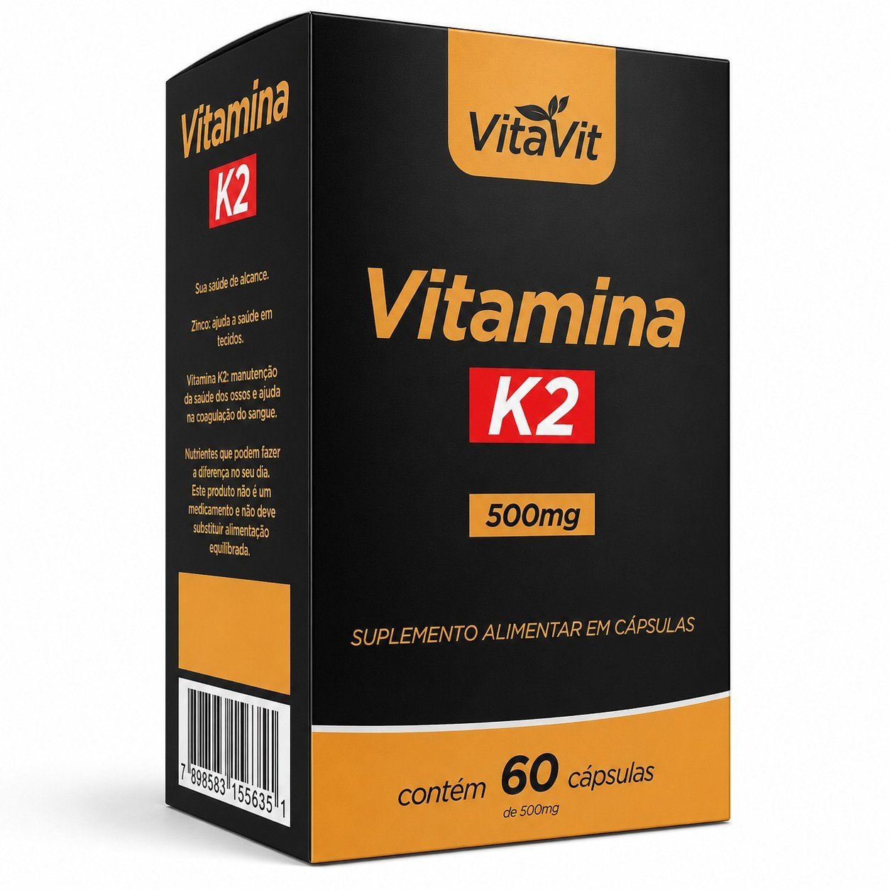 VITAMINA K2 500MG 60CP VITAVIT