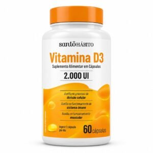 VITAMINA D3 2.000UI 60CAPS SANTO HABITO