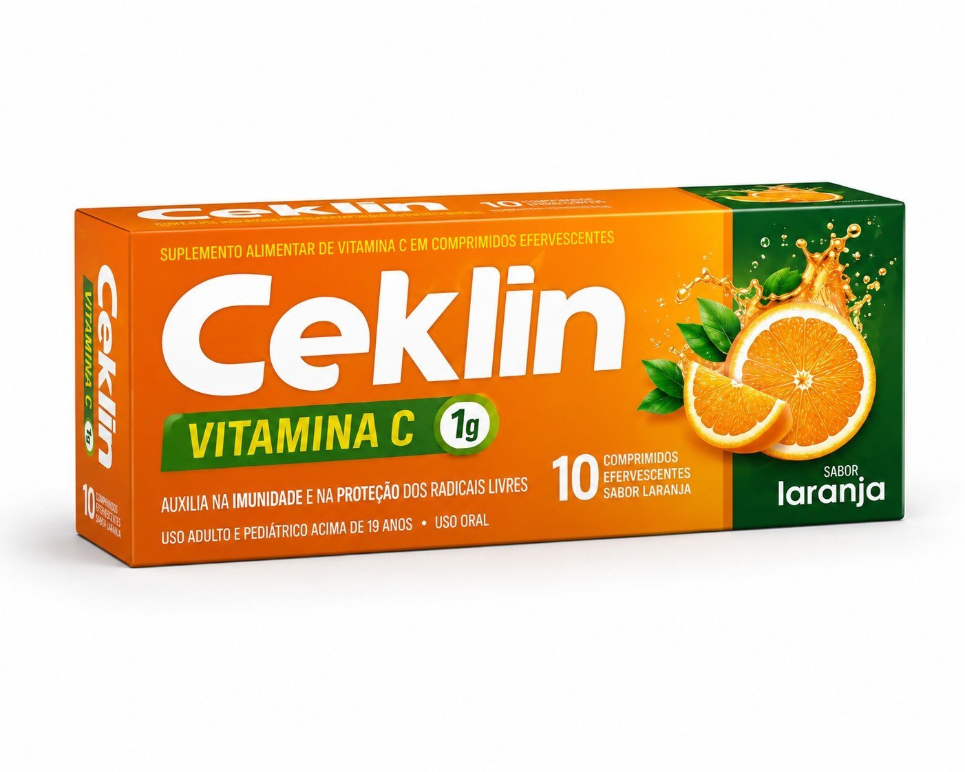 VITAMINA C 1G EF 10CP CEKLIN