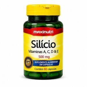 SILICIO 30CAPS MAXINUTRI VITAMINAS A,C,D&E