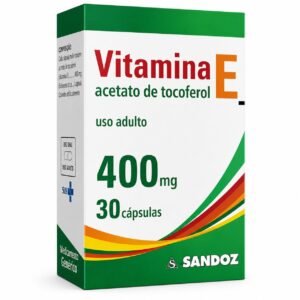 VITAMINA E 400MG 30CP SANDOZ